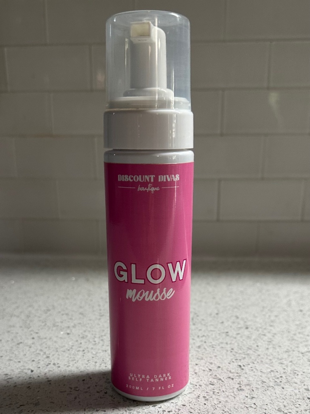 Discount Divas GLOW Self Tanning Mousse - Ultra Dark